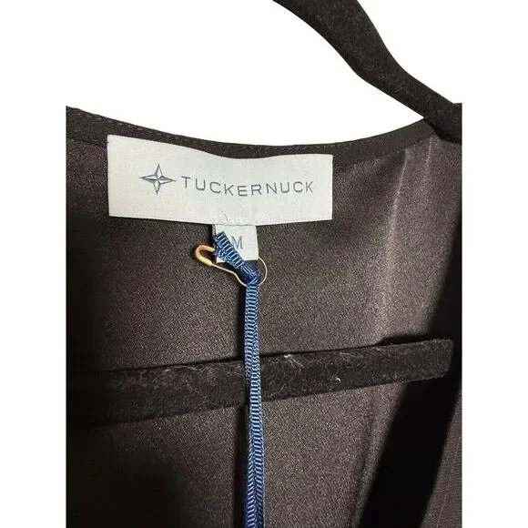 NWT Tuckernuck Hollis Blouse in Black Sz. M - Picture 3 of 6